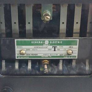 *NEW* General Electric 12HFA151A9F 120V Type HFA Auxiliary Relay 60A + Warranty! - Image 2
