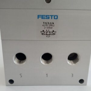 *NEW IN FACTORY BOX* Festo T-5/3-1/4 Pushbutton Valve 2-10 Bar 4578 + Warranty! - Image 3