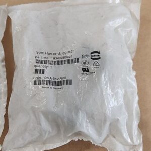*NEW SEALED* [2] Harting 19340060421 Standard Housing Connector HAN 6HvE-gg-M25 - Image 3