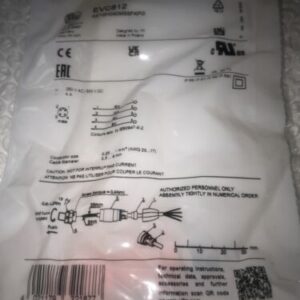 **NEW (3) SEALED BAGS IFM ELECTRONIC SSTGH040MSSFKPG CONNECTOR SOCKET EVC812 - Image 4