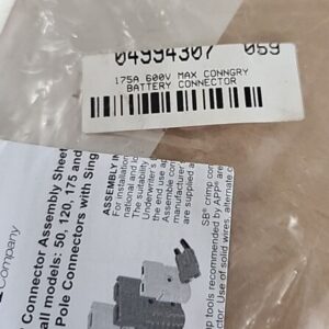 *BRAND NEW* [8] APP 6325G1G Gray Battery Connector 600V 175A 3BY23 + Warranty! - Image 11