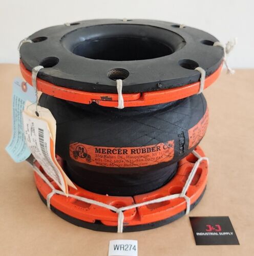 *NEW* Mercer 501-N-140-225-30 Elastomer 5" Expansion Joint 🇺🇸 Made + Warranty! Main Image