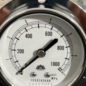 Pressure Gauge 0-1000 PSI PT 1/4,OD80 NNB Fast Shipping!+ Warranty - Image 2