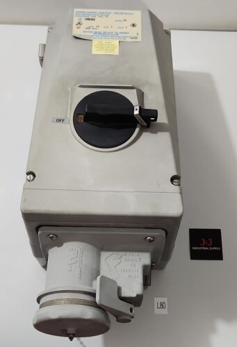 *PREOWNED* Crouse-Hinds Arktite CSR6352 Receptacle 600Vac 60A 4P 3W + Warranty! Main Image