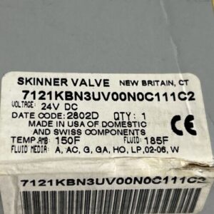 Parker 7121KBN3UV00N0C111C2 Safety shutoff valve New In Sealed Box! - Image 2