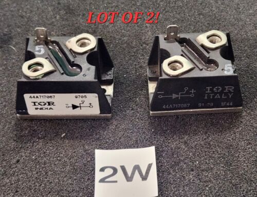 *PREOWNED-LOT OF 2!* IOR Rectifier Diode 44A717067 ⚡️🇺🇸 SHIP+WARRANTY Main Image