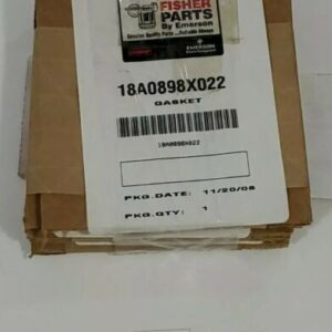 *NEW IN BOX* LOT OF 3 FISHER EMERSON 18A0898X022 GASKET 1.66x1.98x.03 + Warranty - Image 1