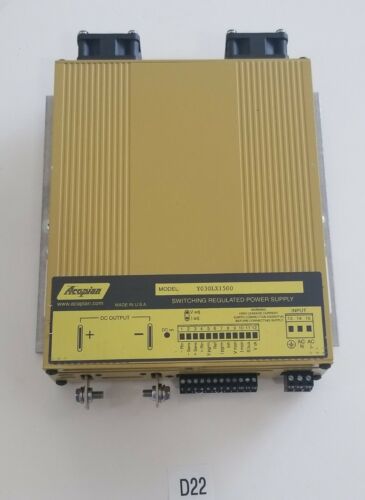 *PREOWNED* Acopian Power Supply Y030LX1500 15AMP Input 90-350V Output 0-30V Main Image