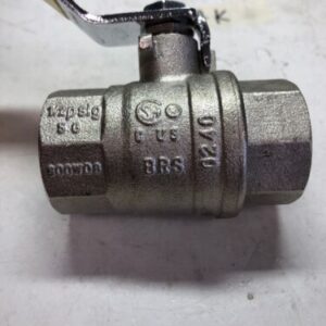 1" Ball Valve Brass 600 psi WOG Rating Nickel Plated * Fast Shipping* - Image 2