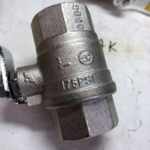 1" Ball Valve Brass 600 psi WOG Rating Nickel Plated * Fast Shipping* - Image 3