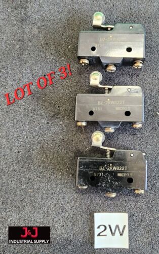 *LOT OF 3* HONEYWELL MICROSWITCH BZ-2RW822T ⚡️🇺🇸 SHIP+WARRANTY Main Image