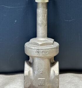 NEW NO BOX Milwaukee Valve 2” Gate Valve 201-8-J Fig148 125SWP 200WOG + WARRANTY - Image 1