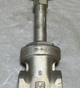 NEW NO BOX Milwaukee Valve 2” Gate Valve 201-8-J Fig148 125SWP 200WOG + WARRANTY - Image 2