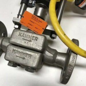 Kammer Valves Model 20037 IP 1/2" 150# 3/8 Stroke Stainless Valve 1/2" Warranty - Image 4