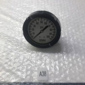*New NNB Pressure Gauge Span 02-0011–x Back Screw Connection * - Image 1