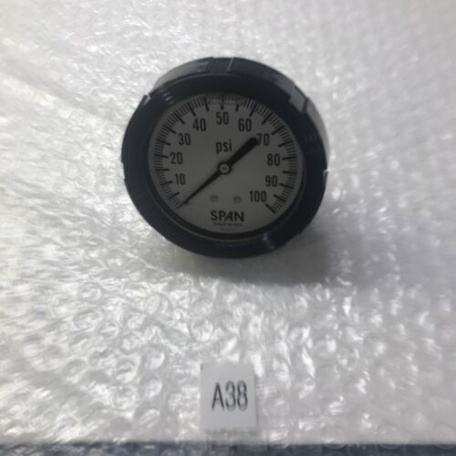 *New NNB Pressure Gauge Span 02-0011–x Back Screw Connection * Main Image