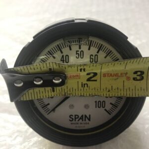 *New NNB Pressure Gauge Span 02-0011–x Back Screw Connection * - Image 5