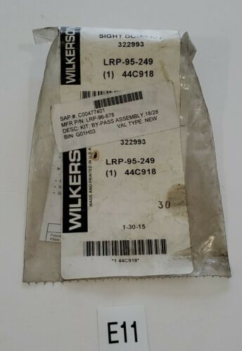 *NEW IN SEALED BAG* Wilkerson LRP-95-249 Sight Dome Kit + Warranty! Main Image