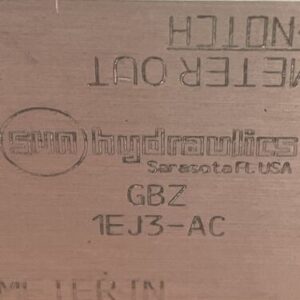 SUN HYDRAULICS GBZ 1EJ3-AC FAST SHIPPING!+ WARRANTY - Image 2