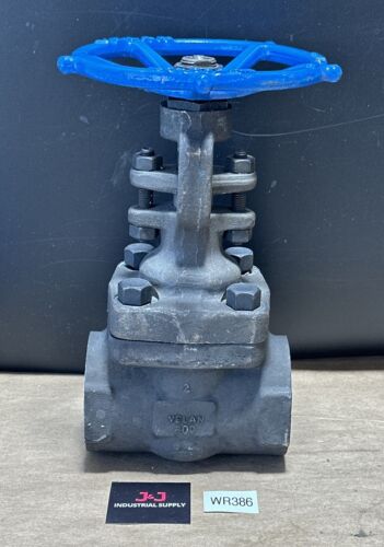 NEW NO BOX - VELAN Canada 2” Class 800 Gate Valve W-2054B-02TY 1975PSIG@100°F Main Image
