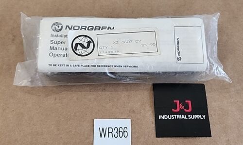 *FACTORY SEALED* Norgren X3360702 Air Pilot Valve 10Bar 1/4" Port + Warranty! Main Image