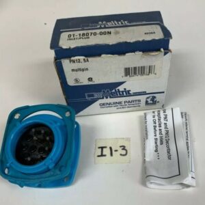 Meltric Inlet/Plug 01-18070-00N PN12,5A New W/ Box! Fast Shipping - Image 1