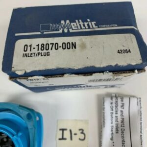 Meltric Inlet/Plug 01-18070-00N PN12,5A New W/ Box! Fast Shipping - Image 4