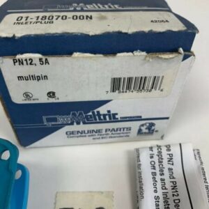 Meltric Inlet/Plug 01-18070-00N PN12,5A New W/ Box! Fast Shipping - Image 5