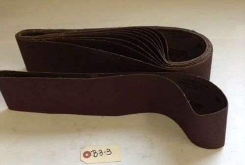 *New* Aluminum Oxide Resin Cloth X Sanding Belt 60 Grit (Qty: 10) *Warranty* Main Image