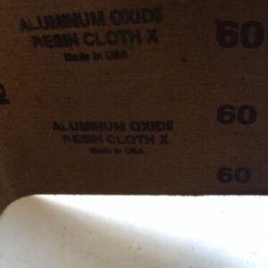 *New* Aluminum Oxide Resin Cloth X Sanding Belt 60 Grit (Qty: 10) *Warranty* - Image 3