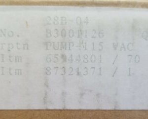 ATB SRBFU 0,09/4-B65R 115V 0,04kW 0,74A 1650 Min 220574601-Z + 9602/115 PUMP - Image 9