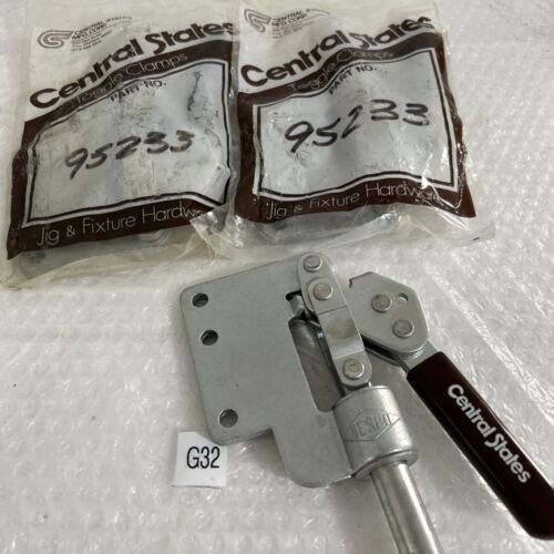 (5) Central States Mfg. Corp. Toggle Clamps P/N 95233 Fast Shipping!+Warranty Main Image