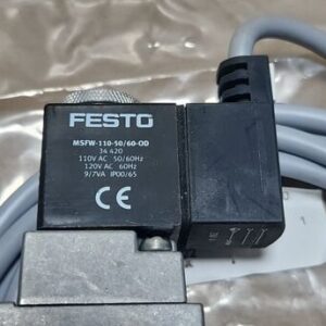 *NEW ASSEMBLED* Festo MFH-5-1/8-B Solenoid Valve 2-Pos 4-Port 110V + Warranty! - Image 3