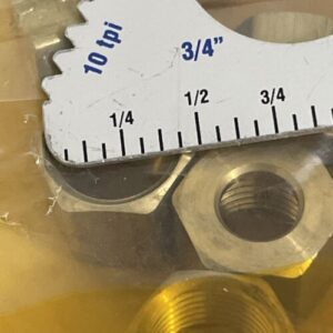 PARKER NUT 10pk. BRASS, 7/16”LOT OF 8) In Sealed Bags Fast Shipping! - Image 4