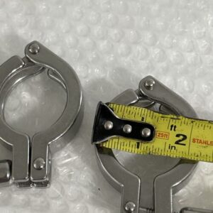 Assortment of 13  Sanitary Clamps Stainless Steel  Fast Shipping!+Warranty - Image 7