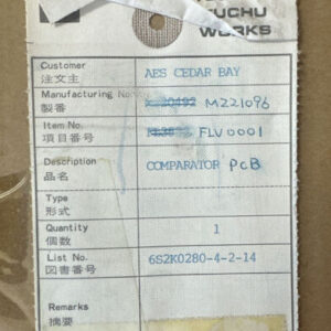BRAND NEW- Toshiba VCM3 3Z2K0361-1 SR7VCM3-G1 2N2K2221-A03 Comparator Pcb Board - Image 3
