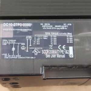 *NEW* Watlow DC10-27P3-0000 DIN-A-MITE Solid State Power Controller + Warranty! - Image 7