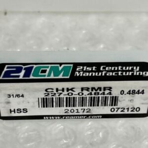 21st Century Manufacturing CHK RMR 227-0-0.4844 Reamer - Image 5