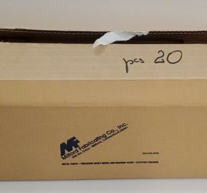 *NEW* BOX OF 20 Perkin Elmer NX00B490 Rev A Metal Cap Cover + Warranty! - Image 9