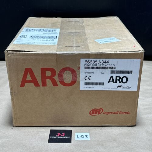FACTORY SEALED- ARO 66605J-344 Double Diaphragm Pump 1/2" 100Psi || WARRANTY! Main Image