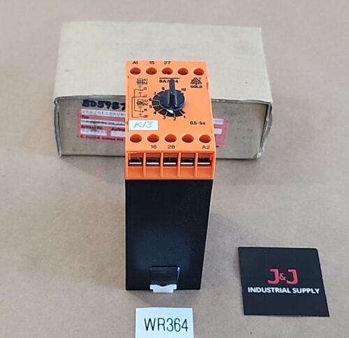 *PREOWNED* E Dold BA7924 SafeMaster Timer Relay Module 0.5-5s + Warranty! Main Image