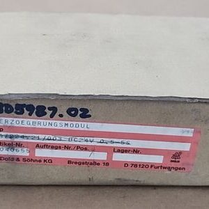 *PREOWNED* E Dold BA7924 SafeMaster Timer Relay Module 0.5-5s + Warranty! - Image 8