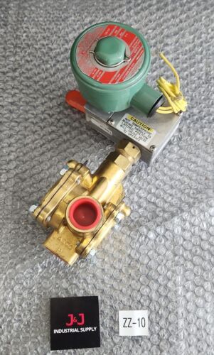 Asco EFHCX8308C043F13231 Solenoid Valve Red Hat 3/4'' 125VDC 10-250 PSI ⚡️🇺🇸 Main Image