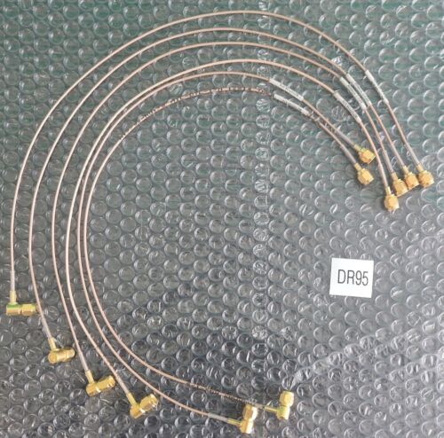 *LOT OF 6* THERMAXCABLE ASSEMBLY SMA MALE TO SMA MALE 18" MZ107128-018 ||🇺🇸 Main Image