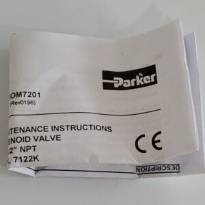*NEW* LOT OF 2 Parker 7121KBN1NV00 Solenoid Valve 2 Way 1/8" Npt + Warranty! - Image 7