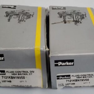 *NEW* LOT OF 2 Parker 7121KBN1NV00 Solenoid Valve 2 Way 1/8" Npt + Warranty! - Image 8