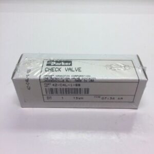 New! Parker Check Valve 4Z-C4L-1-SS *Fast Shipping* Warranty! - Image 2