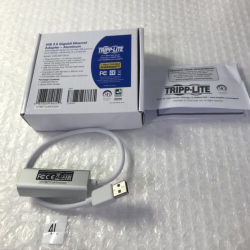 *New Tripp Lite USB 3.0 Gigabit Ethernet Adapter-Aluminum U336-000-GB-AL# Main Image