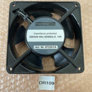 NEW- Barmag 072261/6 220/240VAC 14A 50/60Hz Axial Fan || Warranty & Fast Shipped - Image 1