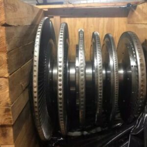 Coal / Oil Fired Power Turbine Rotor Assembly B355A1A3749 Blades - Image 2
